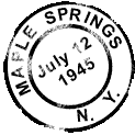 Maple Springs Postmark